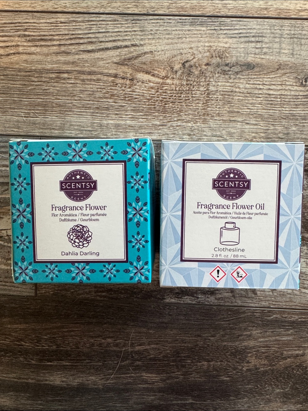 Scentsy Fragrance Flower & Oil Duo - Dahila Darling
